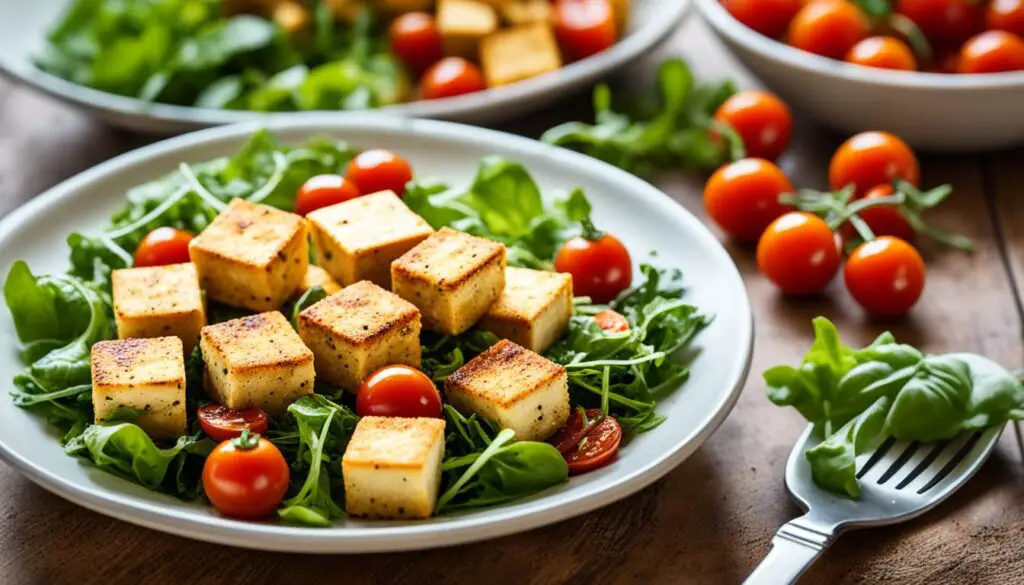 Air Fried Tofu Italian Style