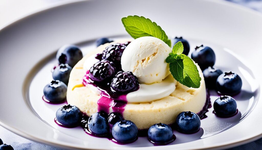 Blueberry Dessert Image