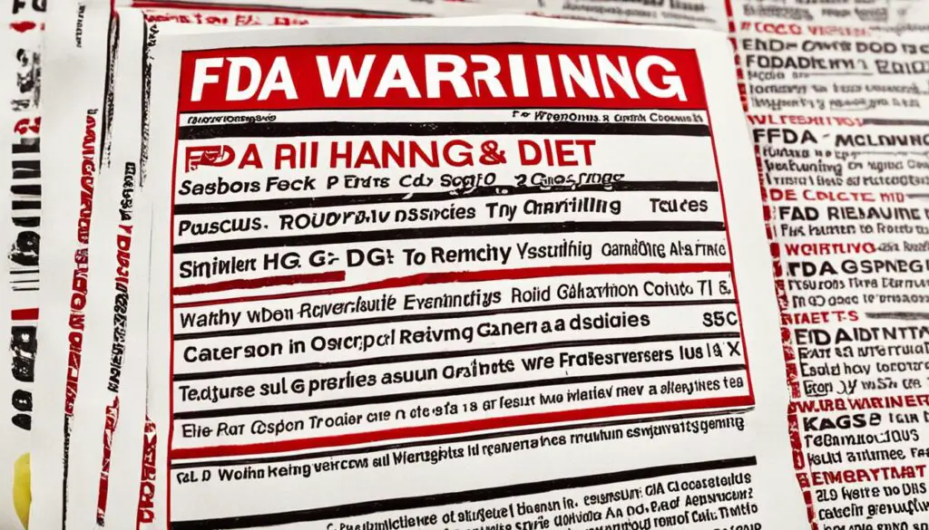 Fda Warnings About Hcg Diet Products