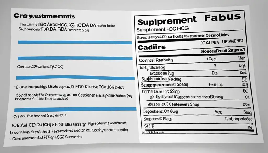 Fda-Approved Hcg Diet Supplements List