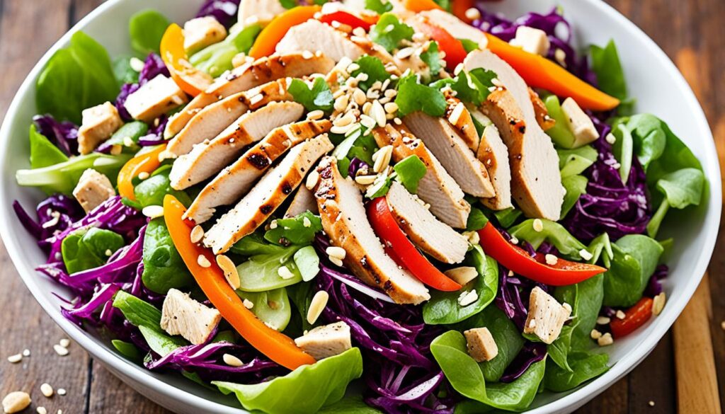 HCG Diet Lunch Recipe Asian Chicken Salad