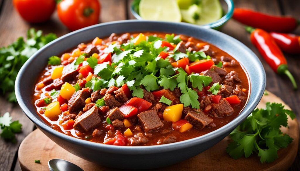 HCG approved chili recipe image