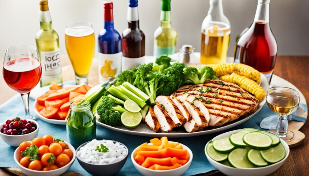 HCG diet and alcoholic beverages