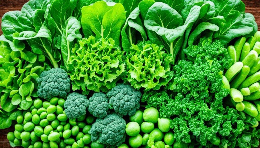 HCG diet-approved vegetables