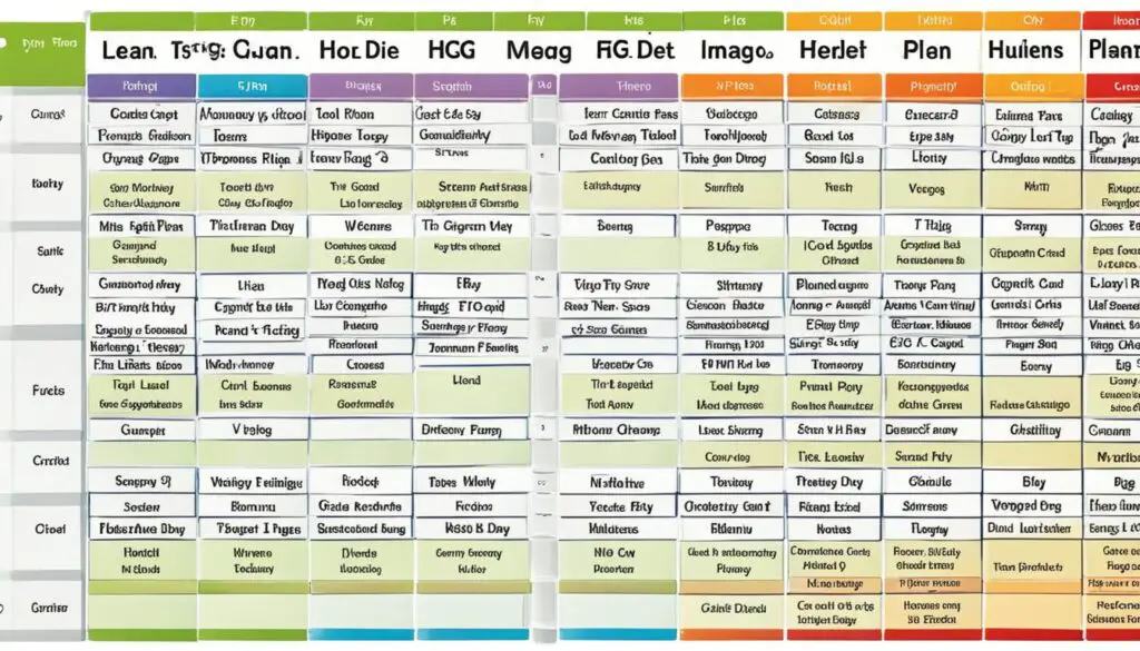 Hcg Diet Plan