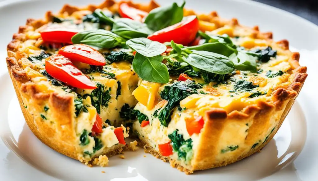 Mini Crust-Less Tofu Quiche