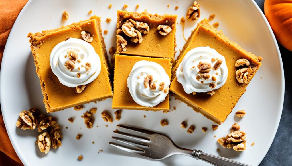 Pumpkin Cheesecake Bars