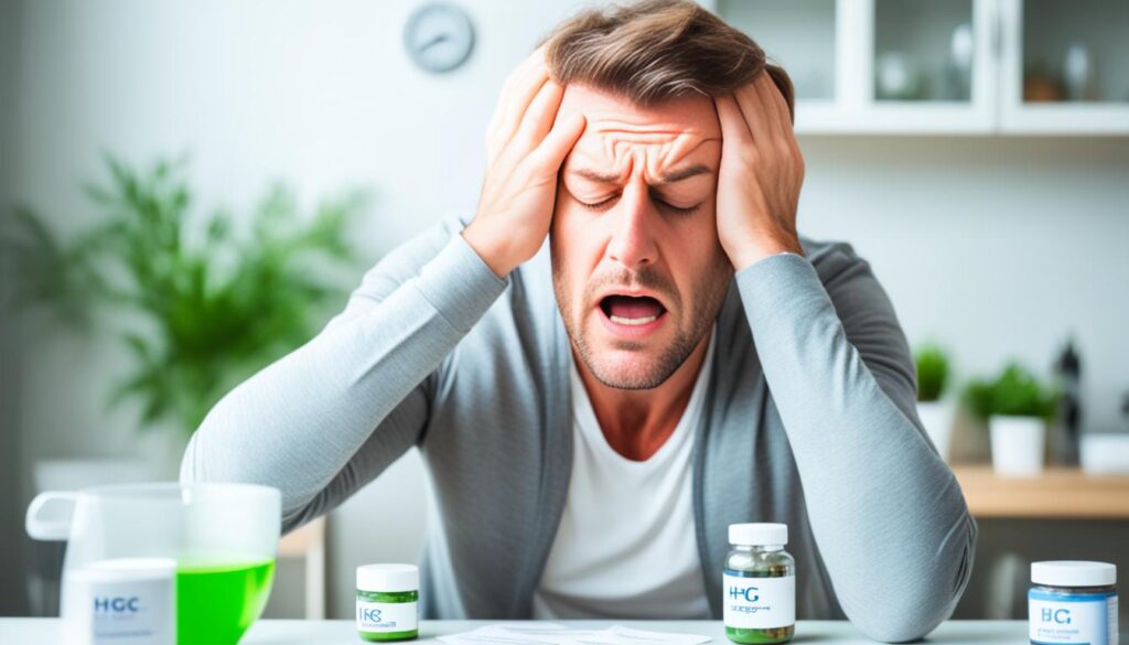 Reported side effects of the HCG diet