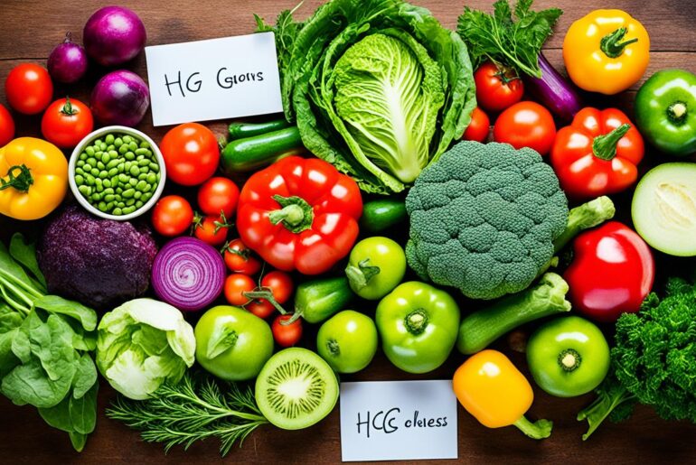 Safe HCG Phase 2 Vegetarian Options