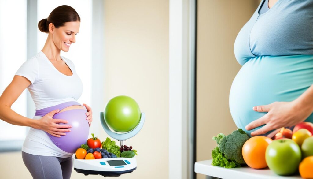 Safe weight management during pregnancy