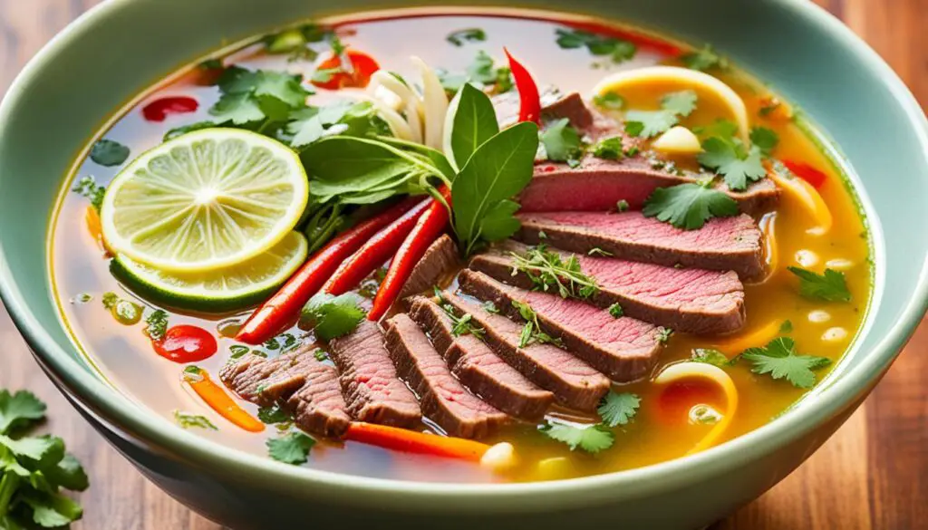 Thai Beef Soup