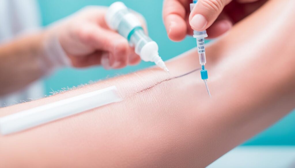 intramuscular HCG injections