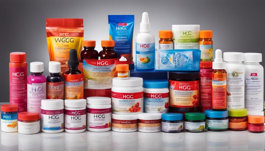 over-the-counter HCG weight-loss products